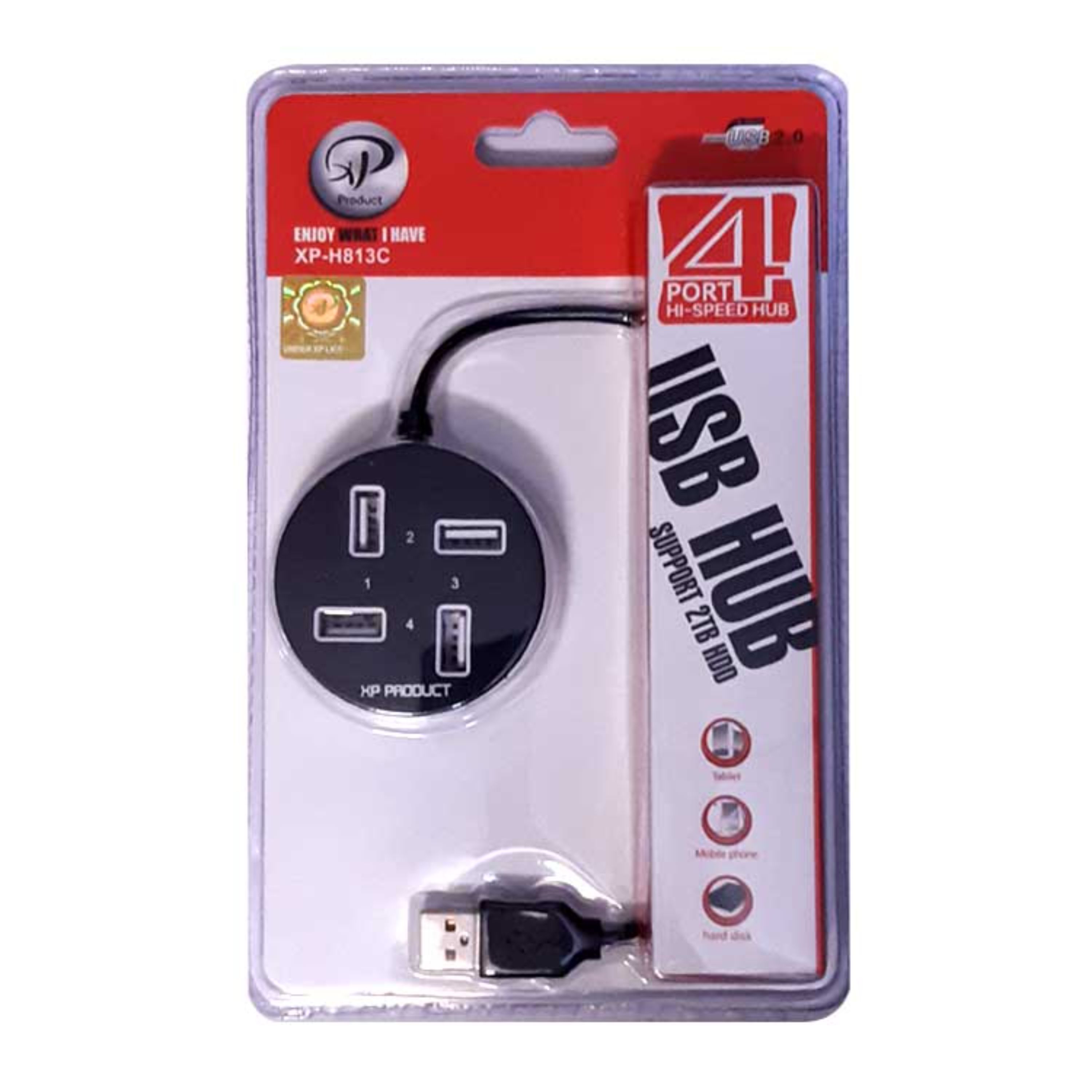 هاب 4 پورت USB 20 مدل H813