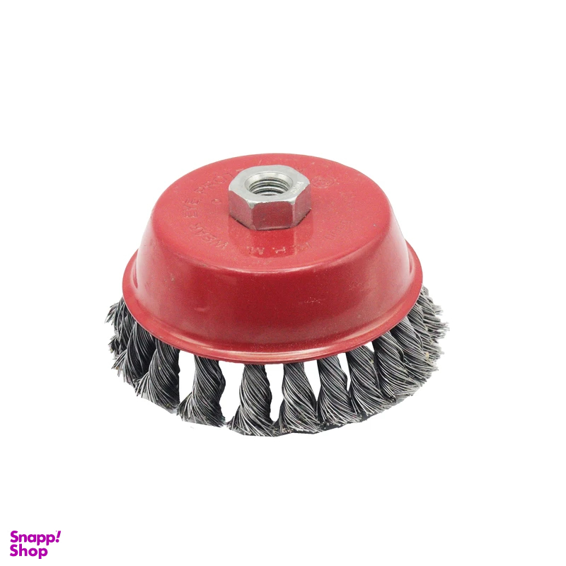 فرچه سیمی کاسه ای فرز مدل بافته کد YP-BAFTEH-125MM