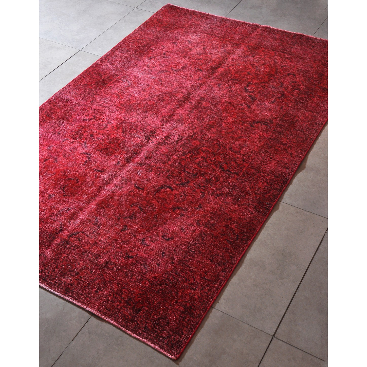 فرش دستبافت پنج متری امیرخیز مدل وینتیج کد 6487