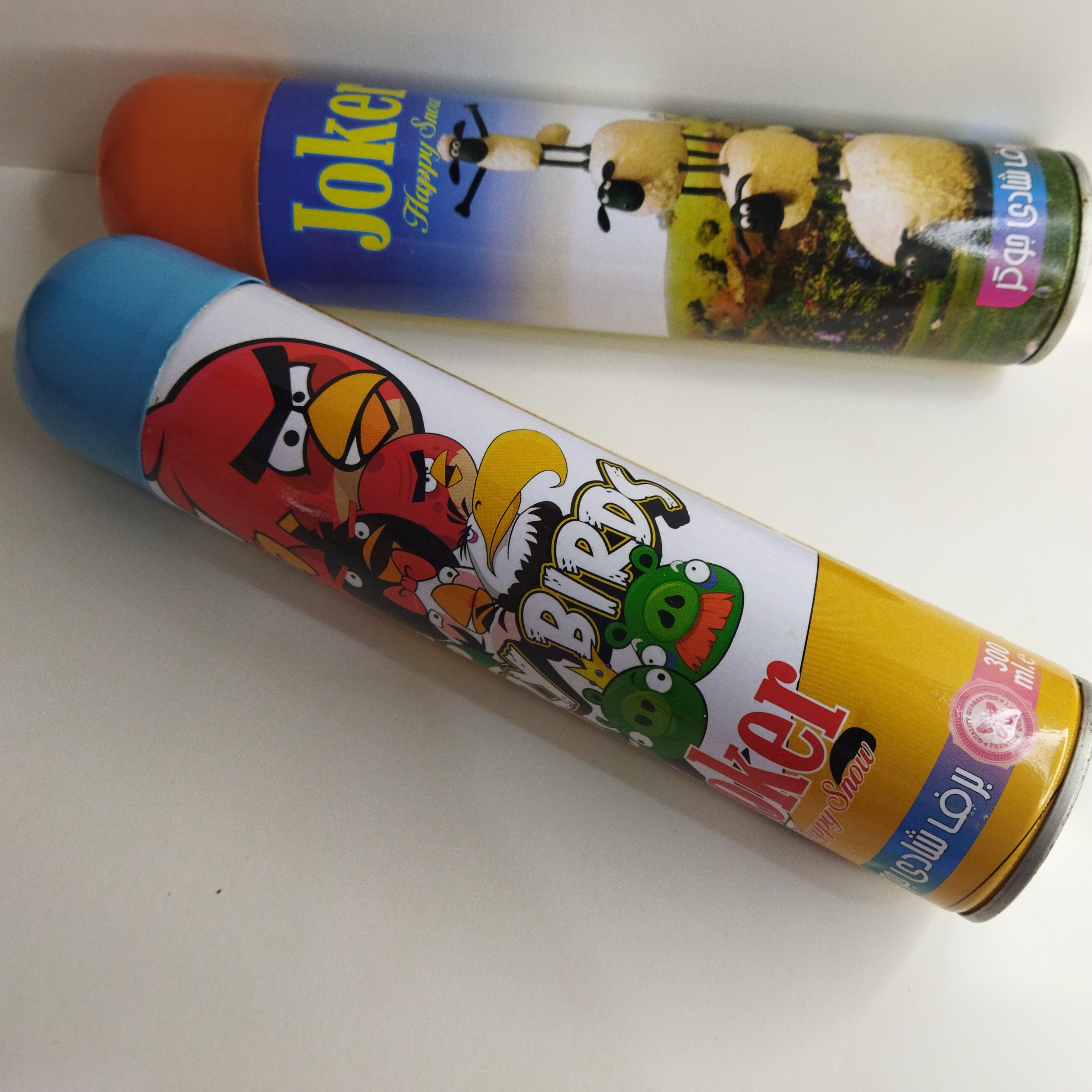 برف شادی وزن 300 میلی دارای طرح زیبا آماده ارسال در جشن های شما عزیزان