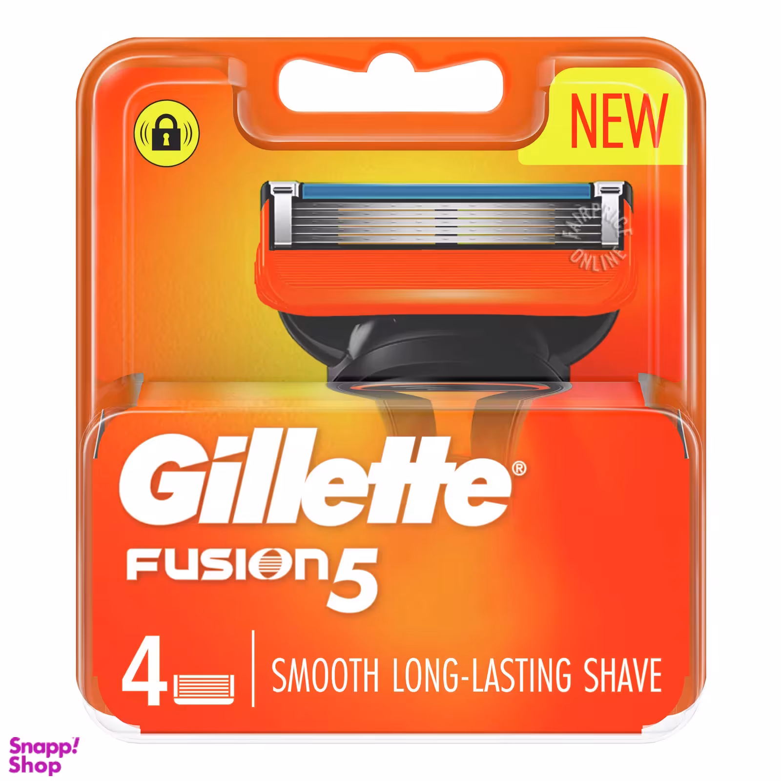 تیغ یدک ژیلت مدل Fusion5 new بسته 4 عددی