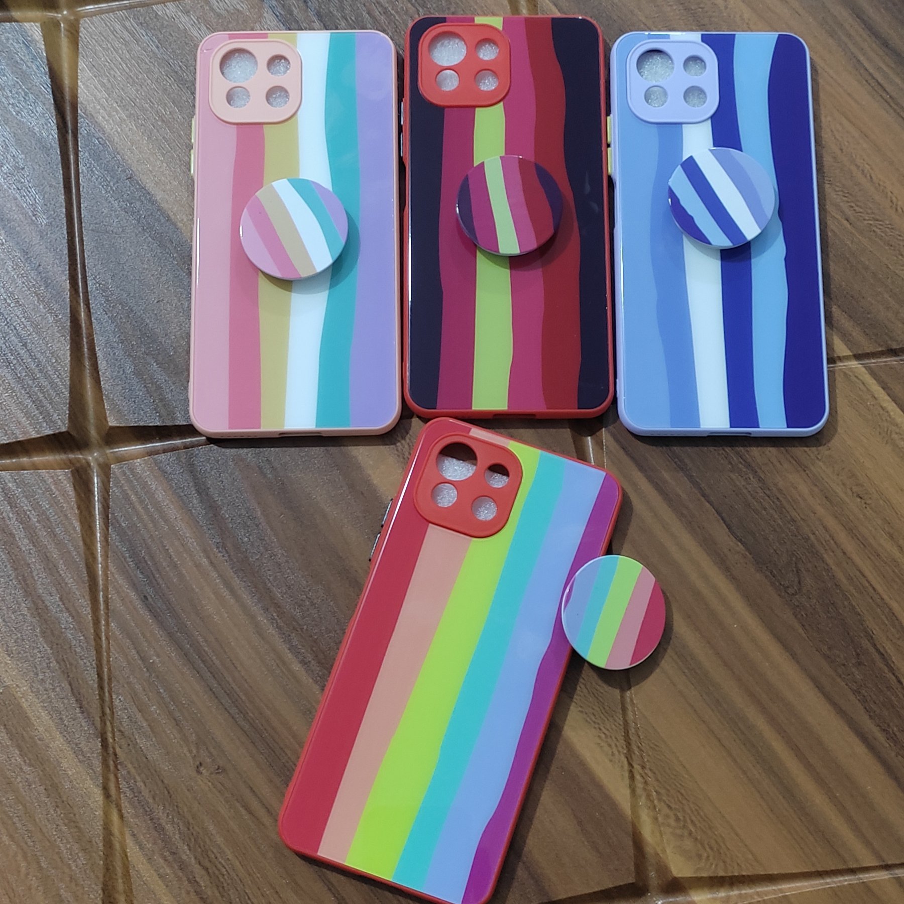 کاور پاپ سوکت دار آبرنگی mi11 lite