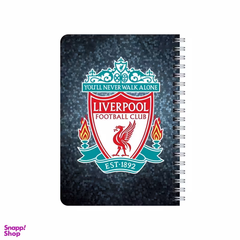 دفترچه یادداشت بامبیلیپ مدل چوبی طرح لوگو تیم لیورپول کد 8621700