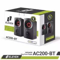اسپیکر دسکتاپ ایلون Eleven AC200-BT بلوتوث دار برق شهری