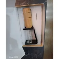 نیدل پایه دار دسته چوبی مناسب برای کافی شاپ ها و منازل جهت چنل قهوه آسیاب شده قبل از عصاره گیری 