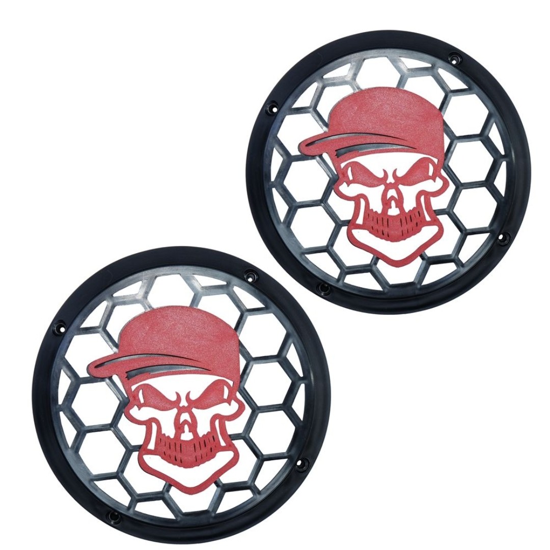 درپوش باند 6اینچی مدل اسکلت رنگی