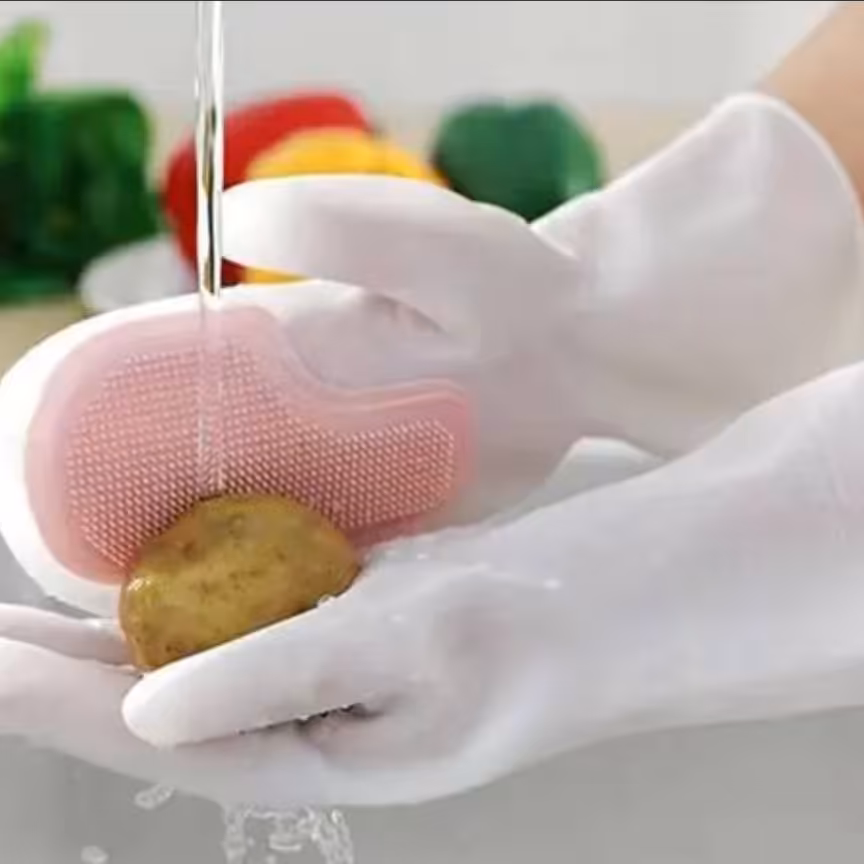 دستکش ظرفشویی اسکاج دار