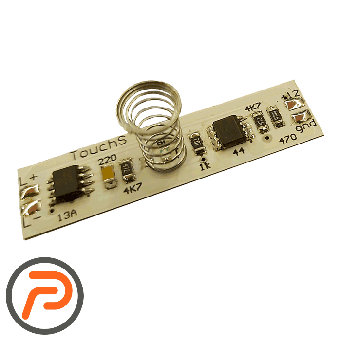 سنسور لمسی فنری