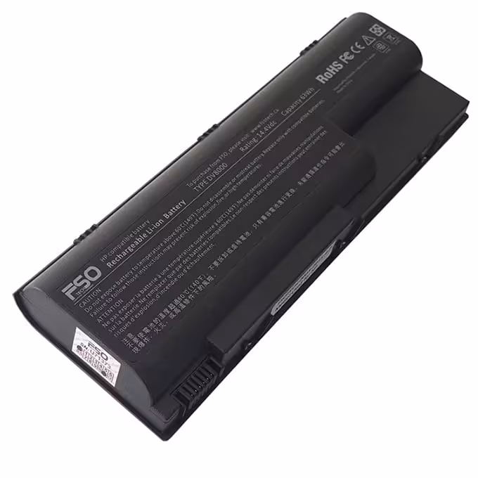 باتری لپ تاپ اچ پی Hp Pavilion DV8000