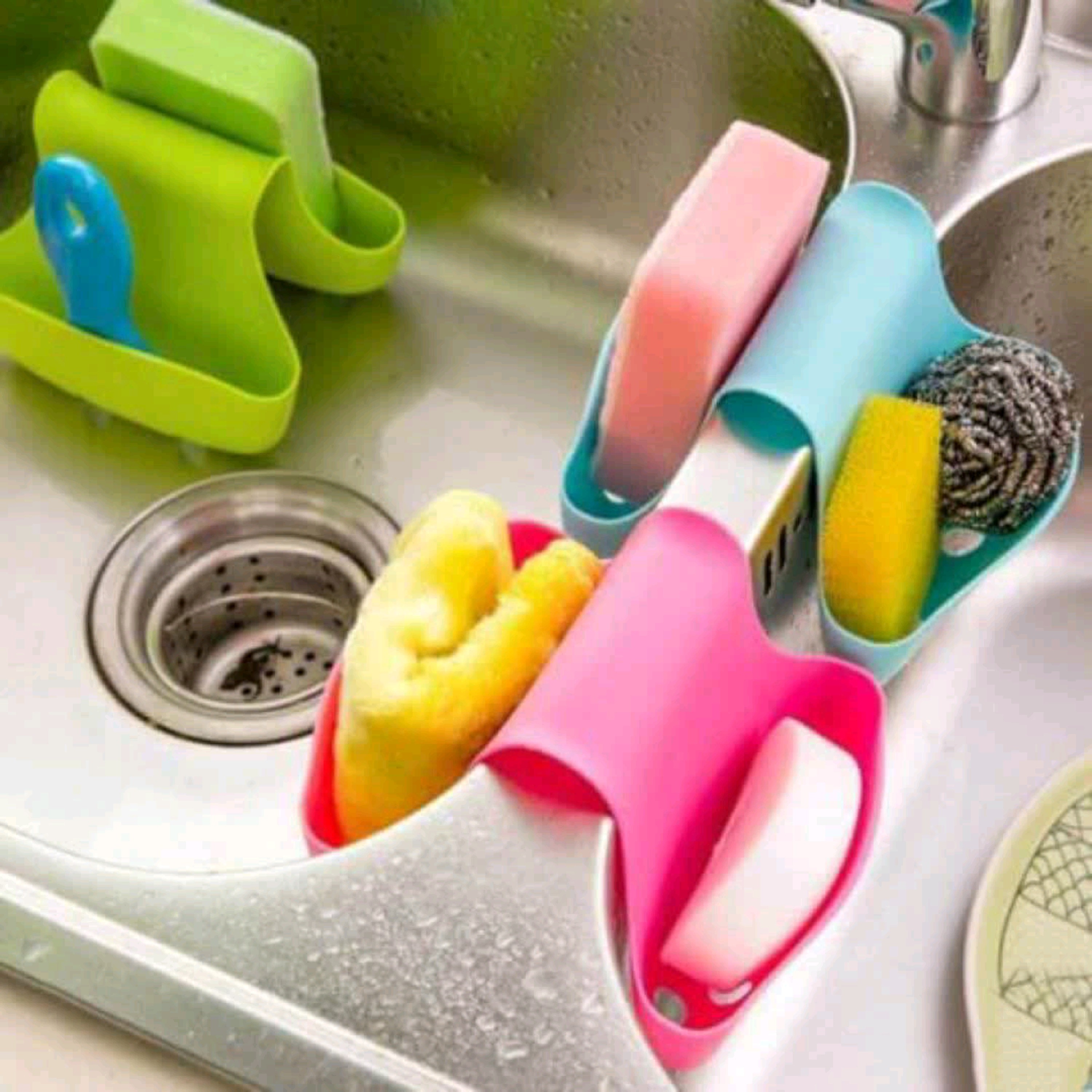 جا اسکاجی وسط سینک جا اسکاچی پلاستیکی مدل خورجینی