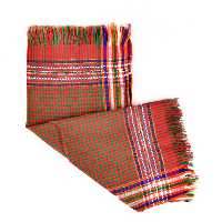 دستمال حوله دستباف چهارخانه 40 در 36 سانتیمتر