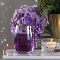 لیوان لب طلاییAMBER 
