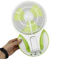 پنکه رومیزی شارژی تاشوچراغ دارmini fan  قابل حمل و استفاده در مکانهای مختلف