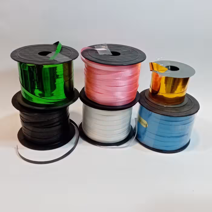 ربان نخ بادکنک نیم سانتی 50 متری لوازم جشن تولد