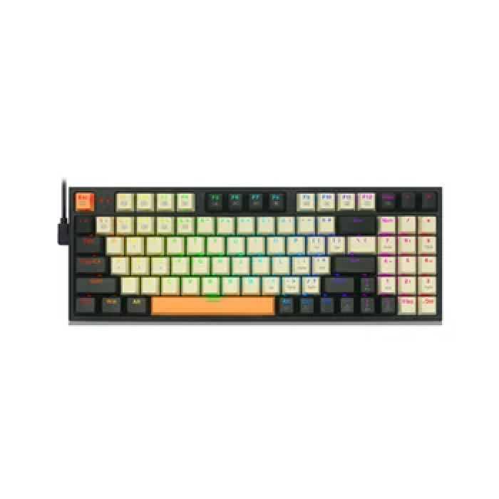 صفحه کلید باسیم ردراگون مدل KITAVA K636CLO-RGB • سوئیچ قرمز