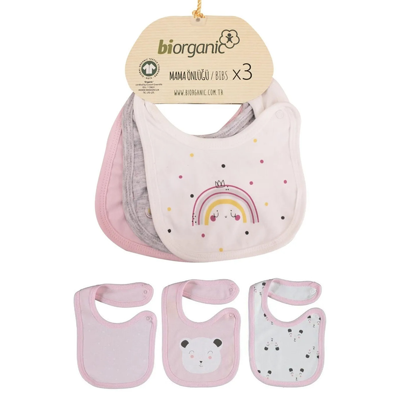 پیشبند سه عددی پارچه ای بی ارگانیک Biorganic