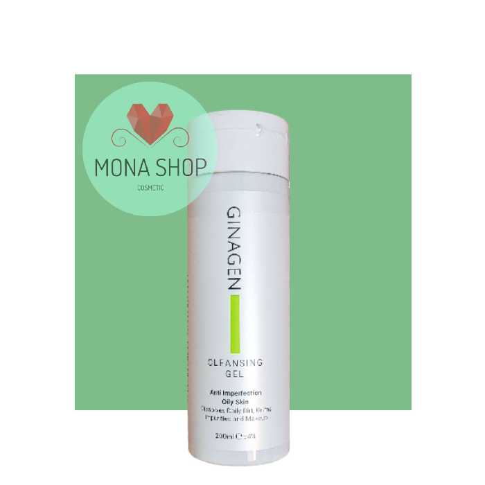 ژل شوینده صورت مناسب پوست های چرب و دهیدراته ژیناژن