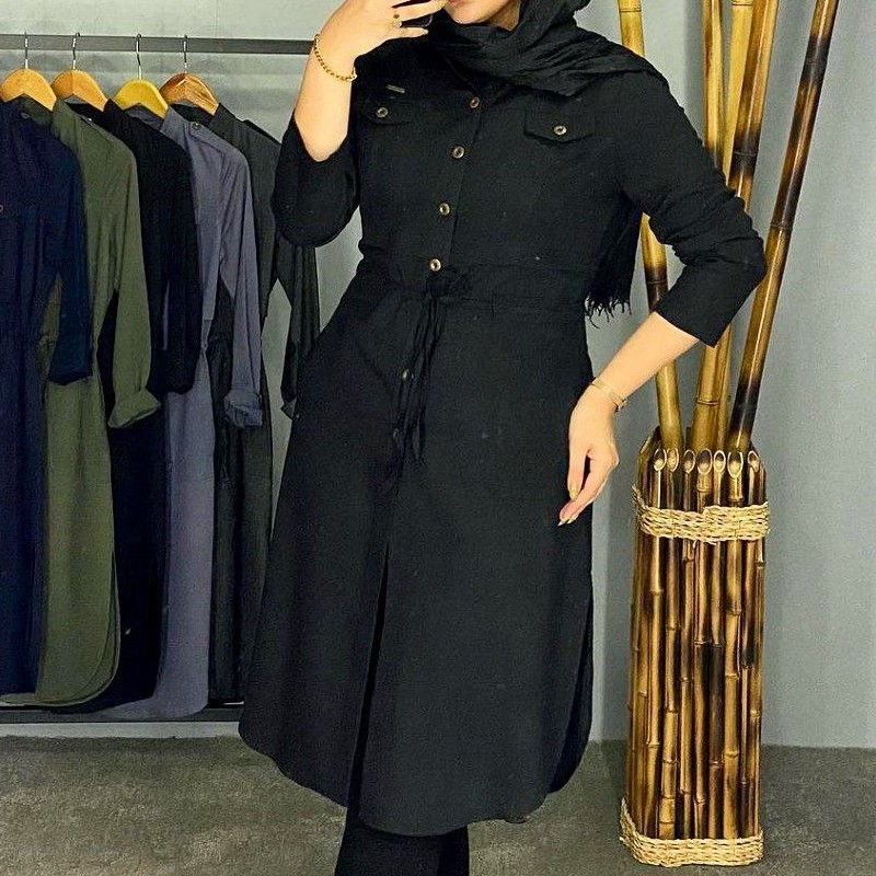 مانتو اسپرت پاگون دار زنانه و دخترانه ارسال رایگان