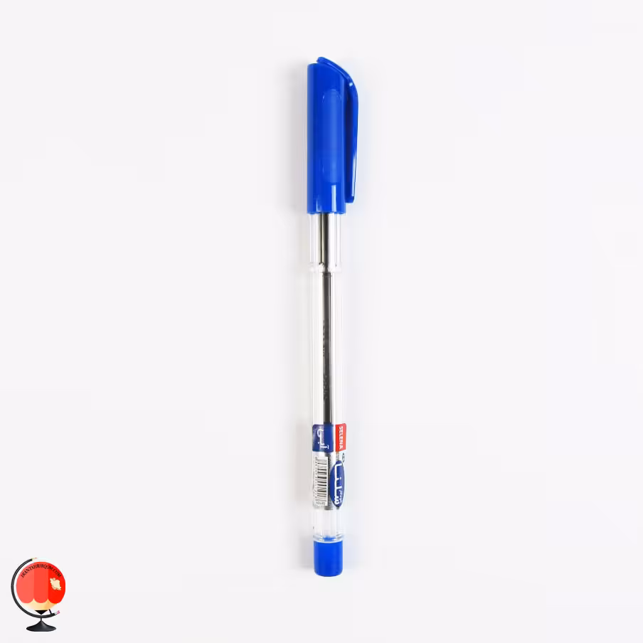 خودکار آبی درشت نویس سلنا