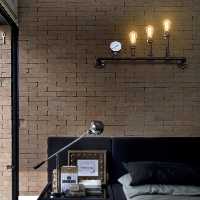 لوستر  دیواری -چراغ دیواری  چراغ دیواری طرح صنعتی -لوستر  طرح صنعتی -لوستر  طرح صنعت 