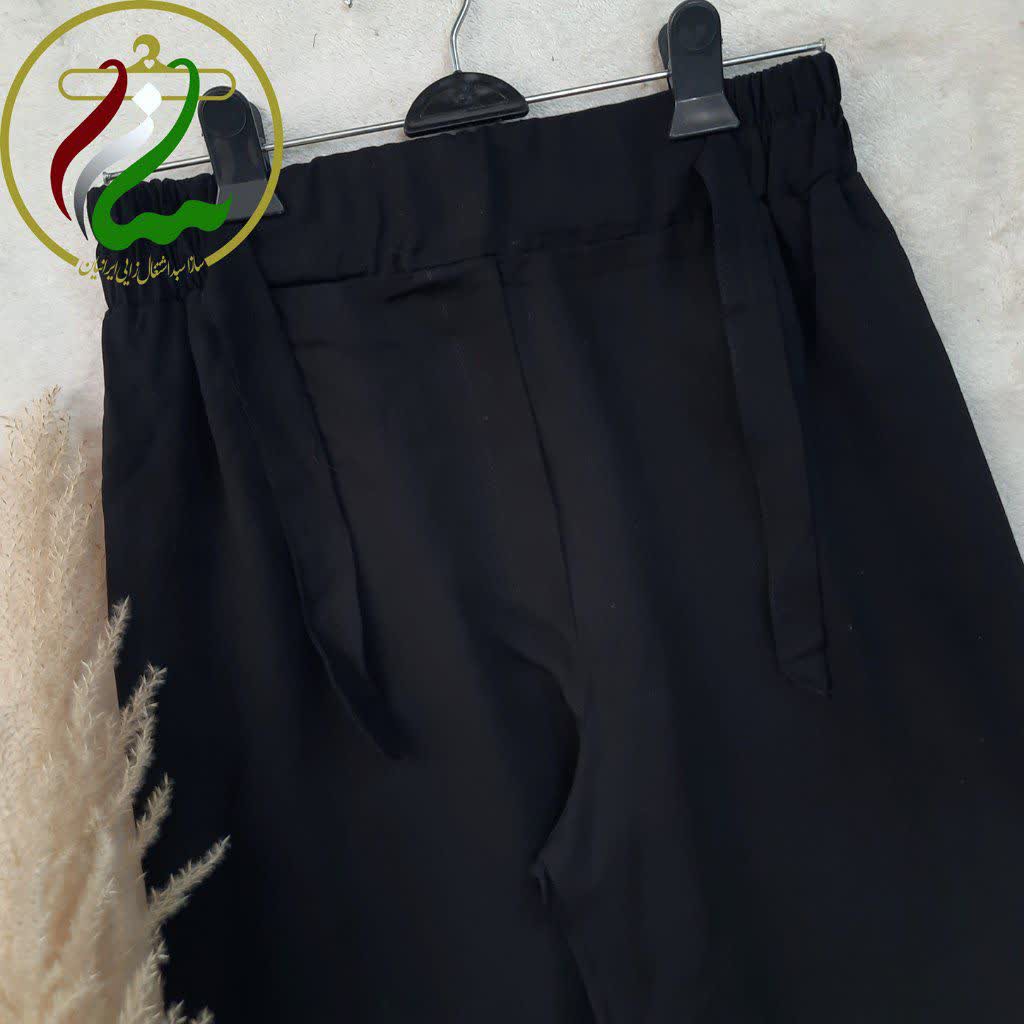 شلوار نخی زنانه راسته