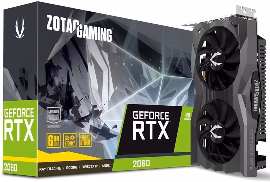 کارت گرافیک زوتک مدل GeForce RTX 2060 با حافظه 6 گیگابایت