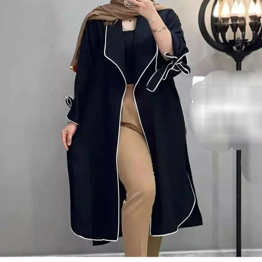 مانتو نوار دوزی کاملیا