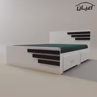تخت خواب دونفره اعیان مدل FH357(ارسال با باربری.هزینه ارسال پس کرایه)