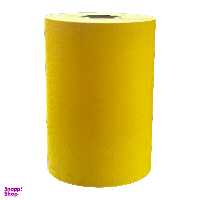 رول کاغذ حرارتی فیش پرینتر مدل 8cm رنگ زرد طول 40 متر بسته 60 عددی