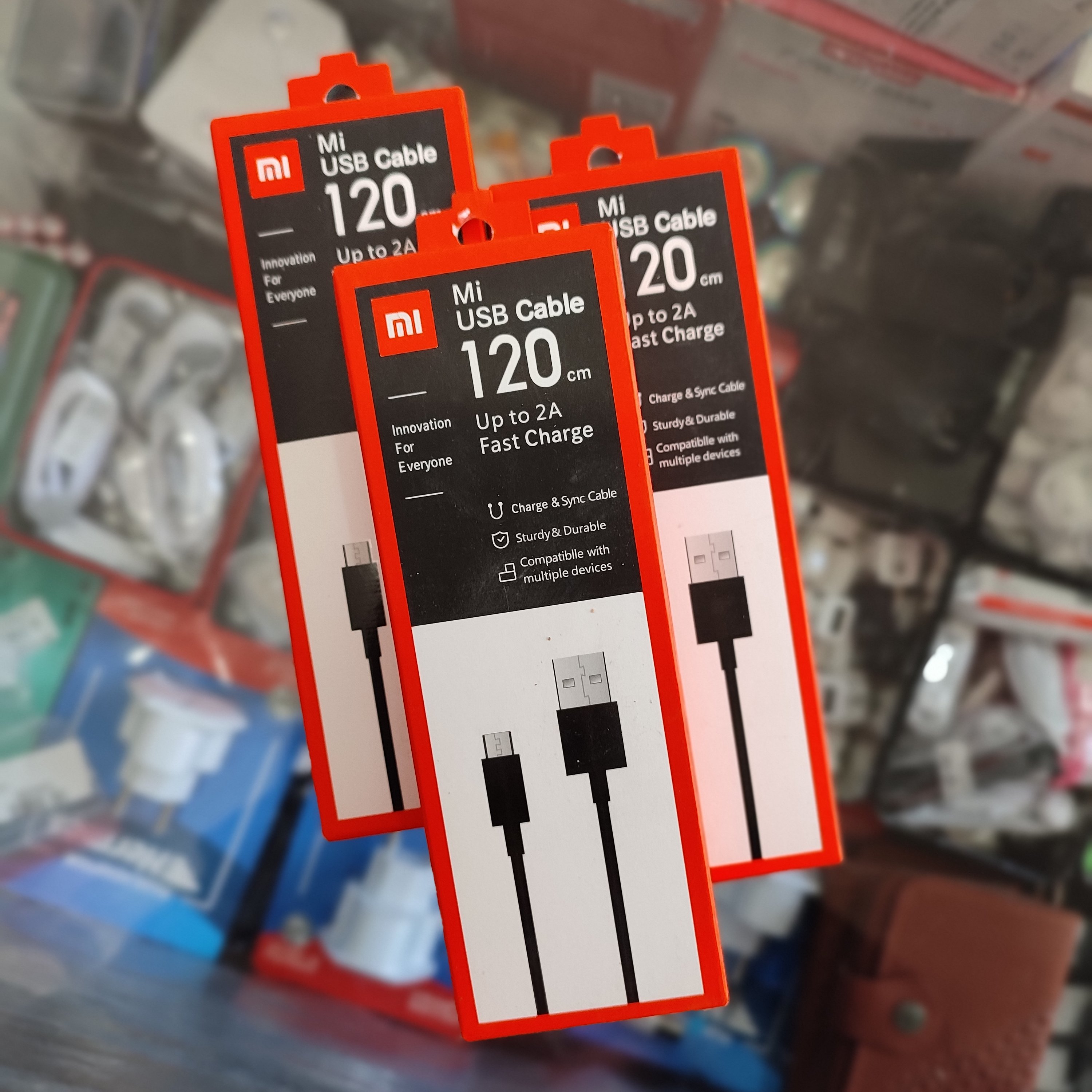 کابل تایپ سی فست شارژ شیائومی  120 سانتی متری