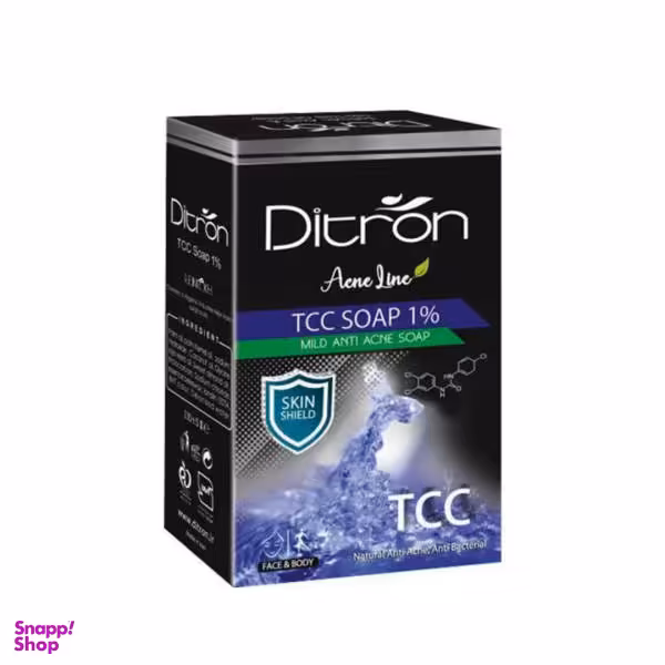 صابون آنتی آکنه دیترون (Ditron) مدل Tcc 1% وزن 110 گرم