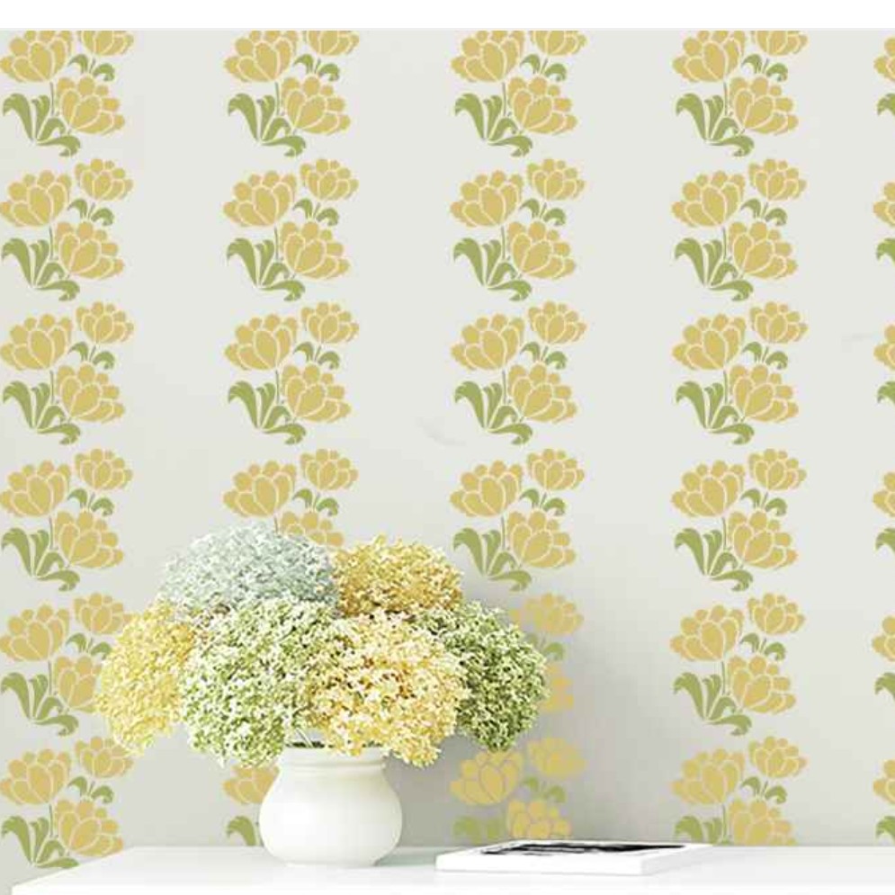 شابلون گل و گیاه 12 سایز 30 در 40 