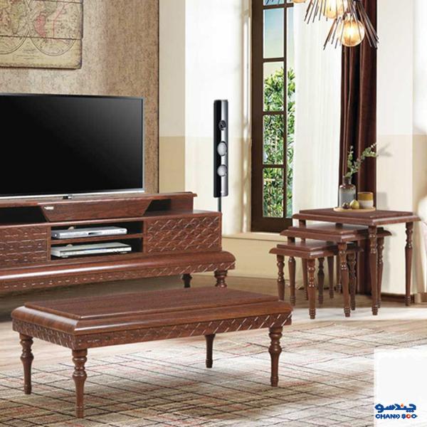 میز جلو مبلی و عسلی آرادچوب مدل 112-31