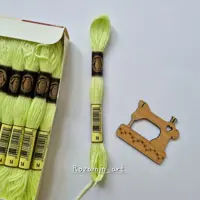 نخ گلدوزی پنگوئن سبز پاستیلی کد 14
