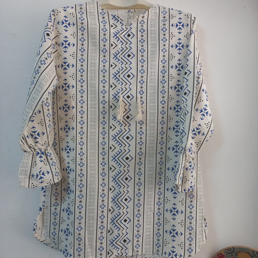 مانتو لینن پرتراکم عروسکی