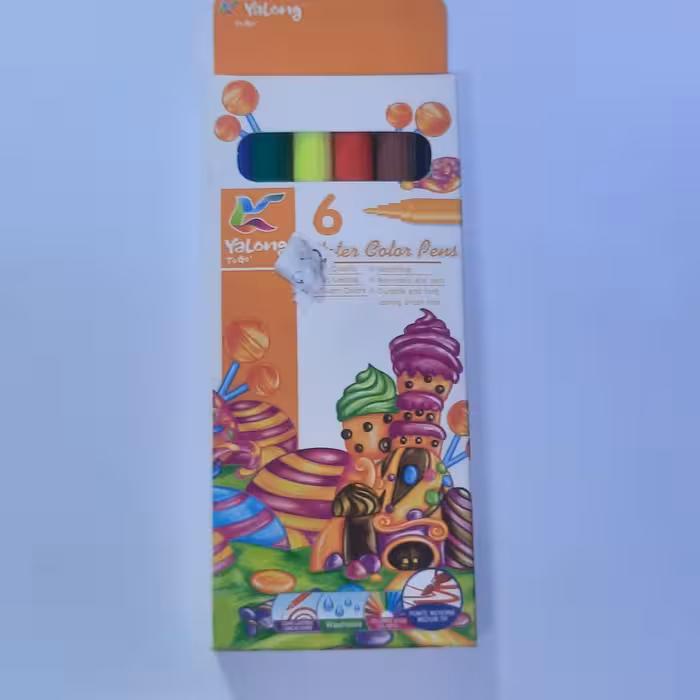 ماژیک 6 رنگ یالانگ جنس خوب