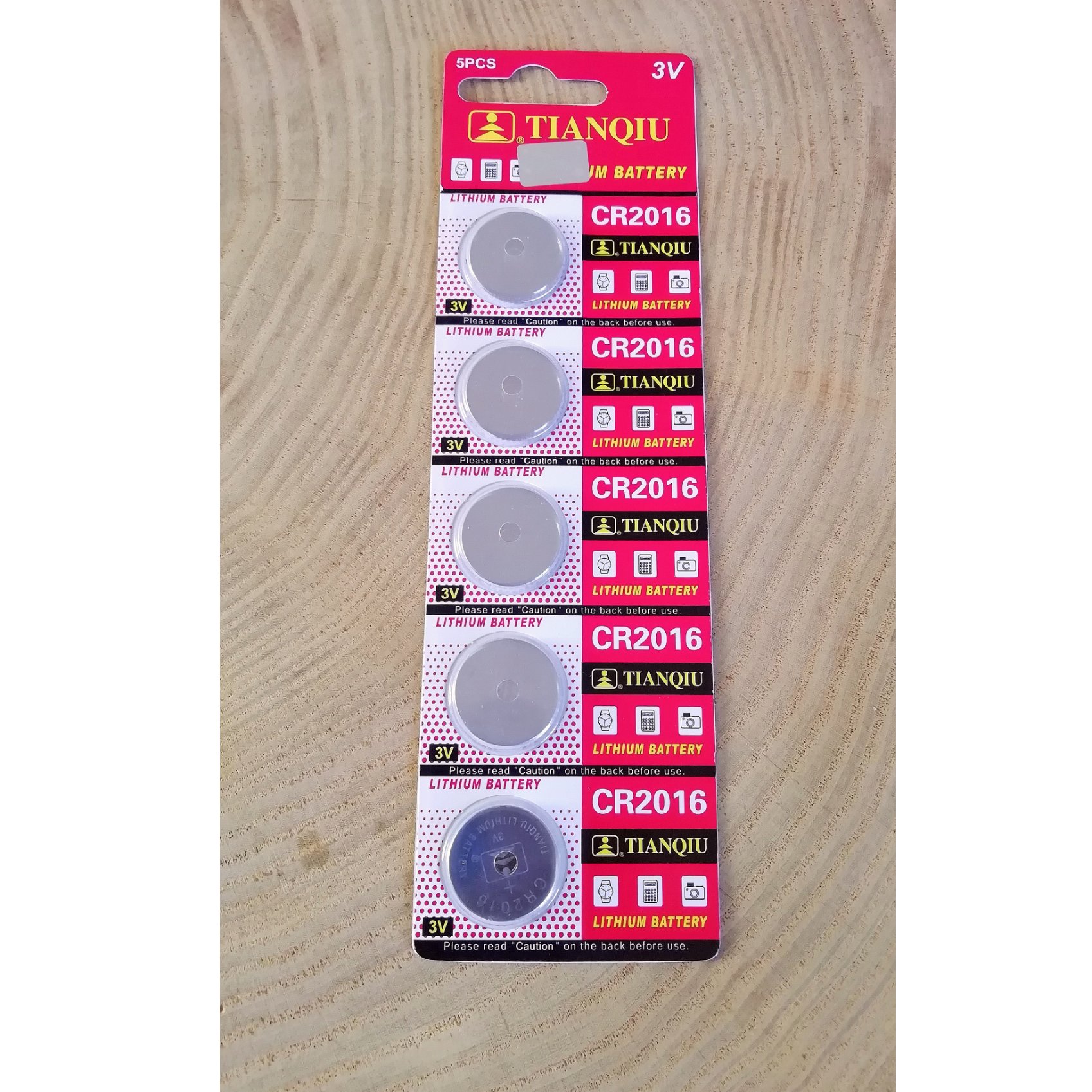 باتری سکه ای 2016 برای انواع ریموت بسته 5تایی