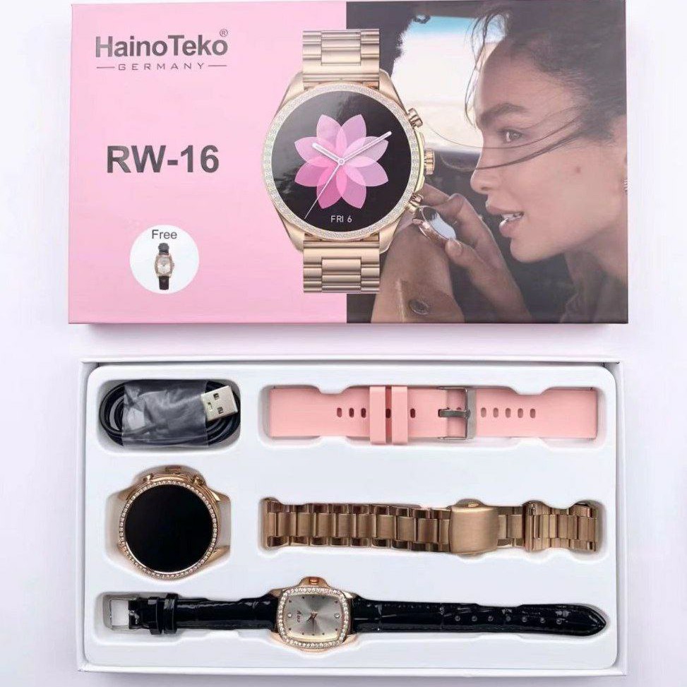 ساعت هوشمند زنانه آلمانی با ساعت هدیه 