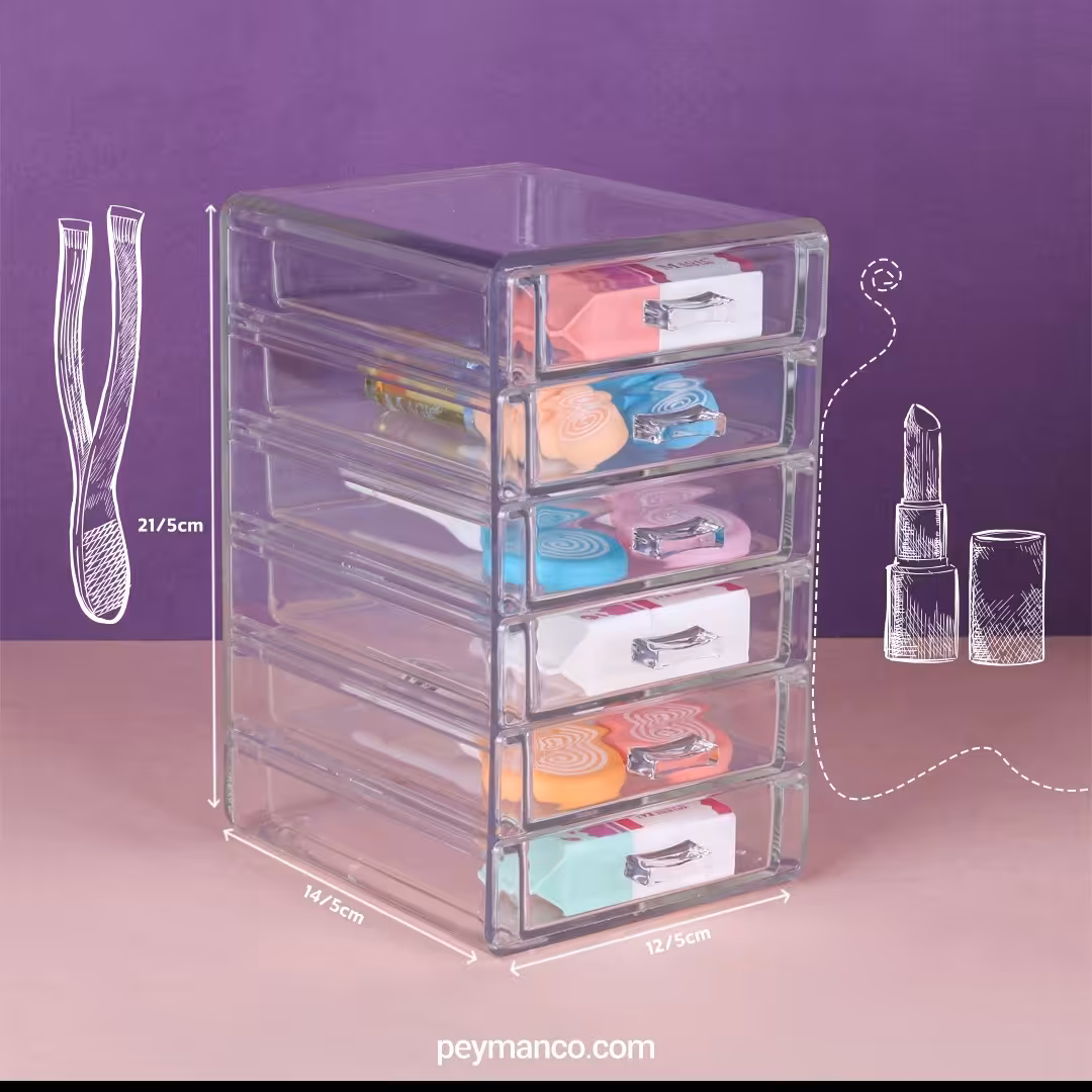 استند باکس ایستاده 6 کشو