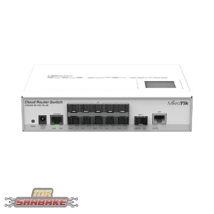 قیمت و خرید روتر سوئیچ میکروتیک CRS212-1G-10S-1S IN | مستر شبکه