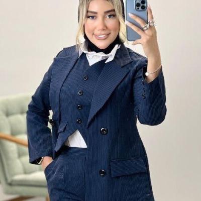 ست سه تیکه کت و شلوار و جلیقه مدل فرانک