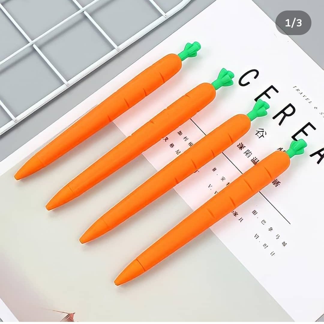 اتود سبزیجات طرح هویج و خیار، ضخامت 5دهم