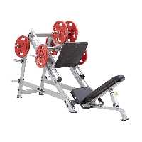 دستگاه پرس پا شیب دار وزنه آزاد استیل فلکس Steel Flex PLDP