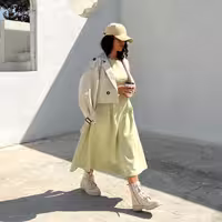 ست پیراهن و ترنچ کت ماهورا