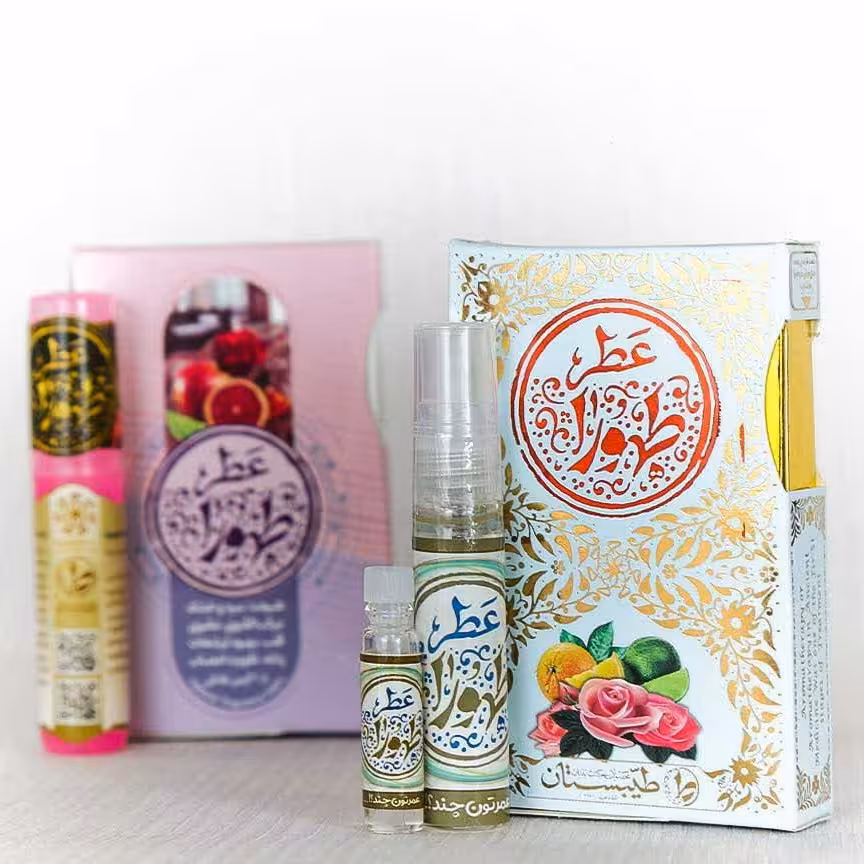 عطر طبیعی و درمانی طهورا 5گرمی طیبستان 