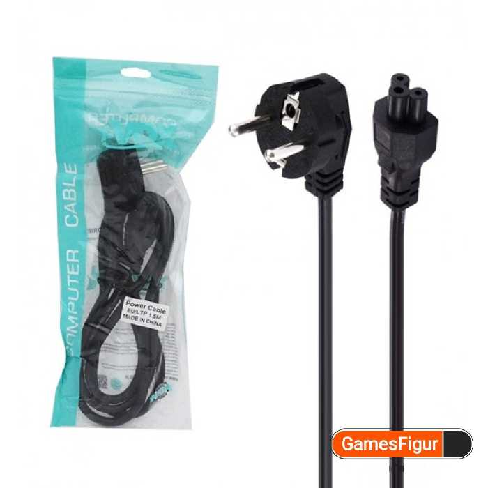 کابل پاور  ( کابل برق ) آداپتور لبتاب برند VOX طول کابل یک و نیم متر