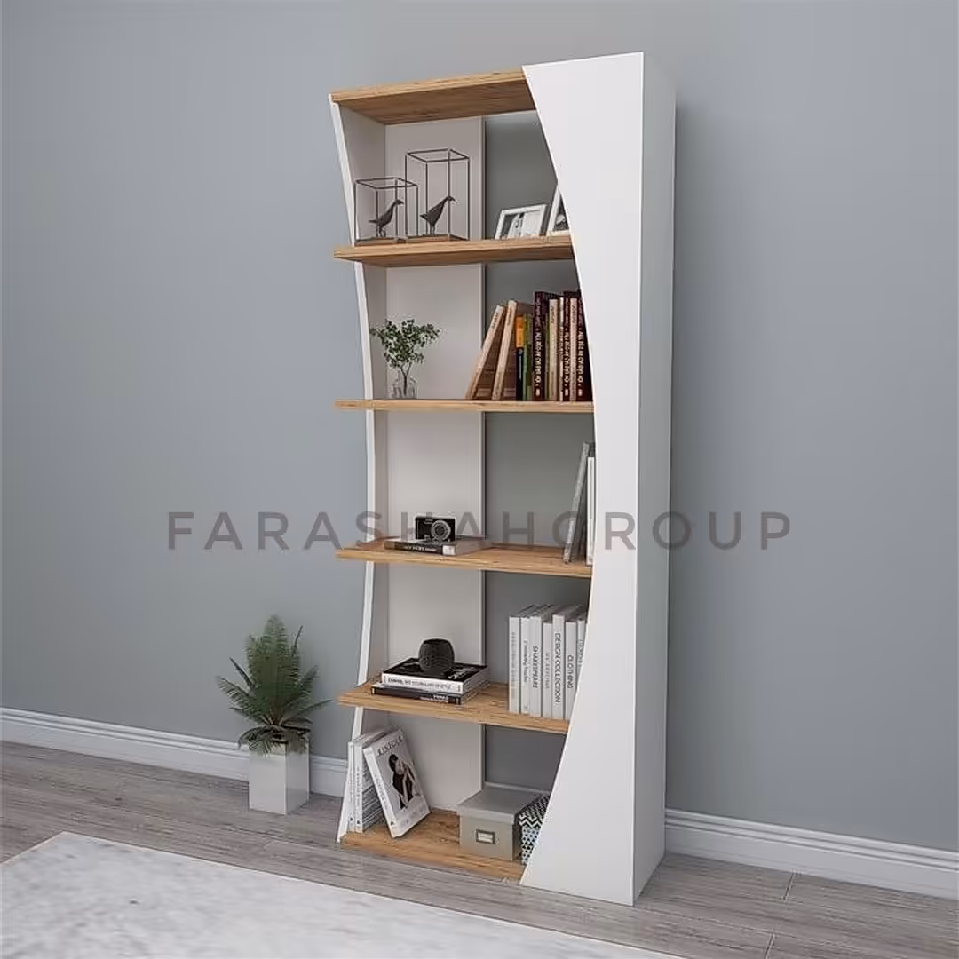 کتابخانه سبک جدید با بهترین کیفیت و رنگ دلخواه ارسال رایگان به مسیر های یکطرفه 