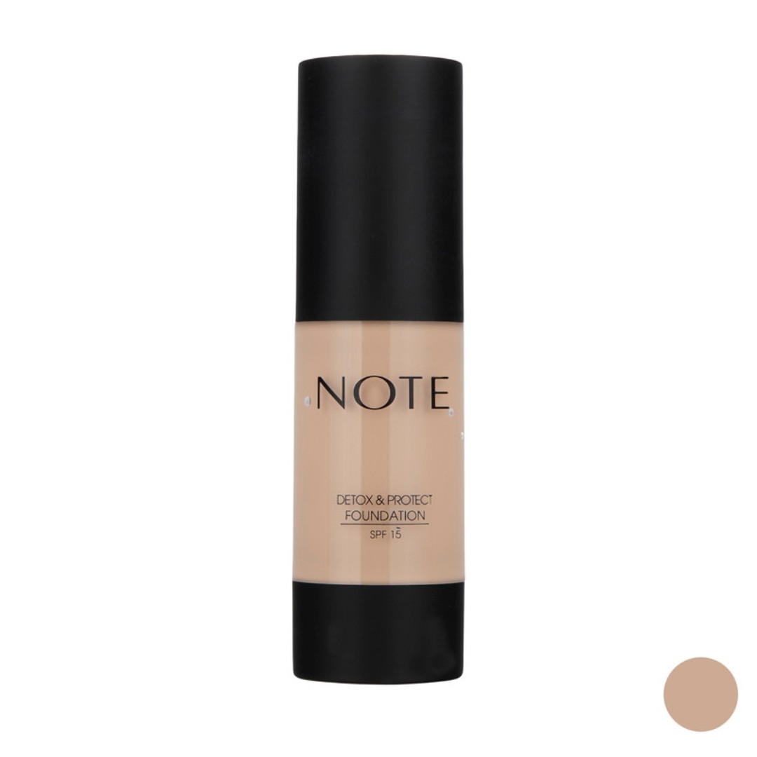 کرم پودر شیشه ای مات اصل و اورجینال نوت سری Detox And Protect شماره 09