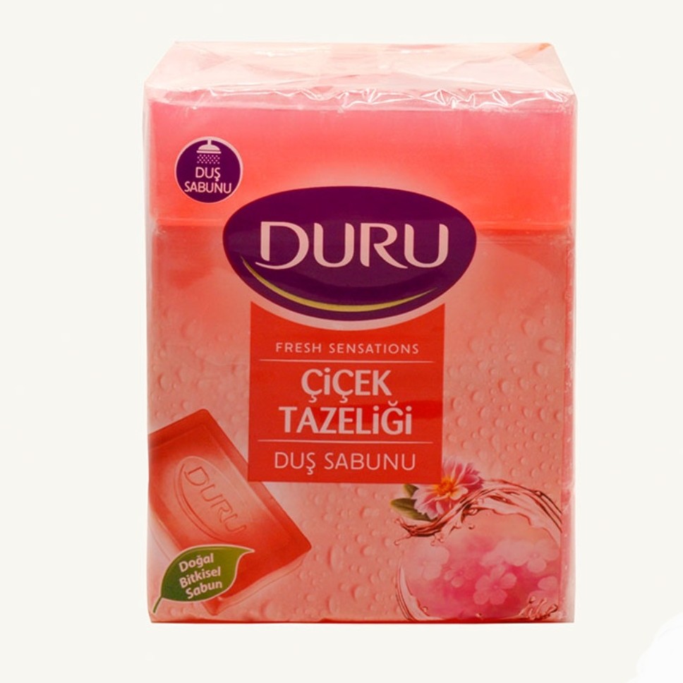 صابون دورو ترکیهDuru بارایحه گل های بهاری