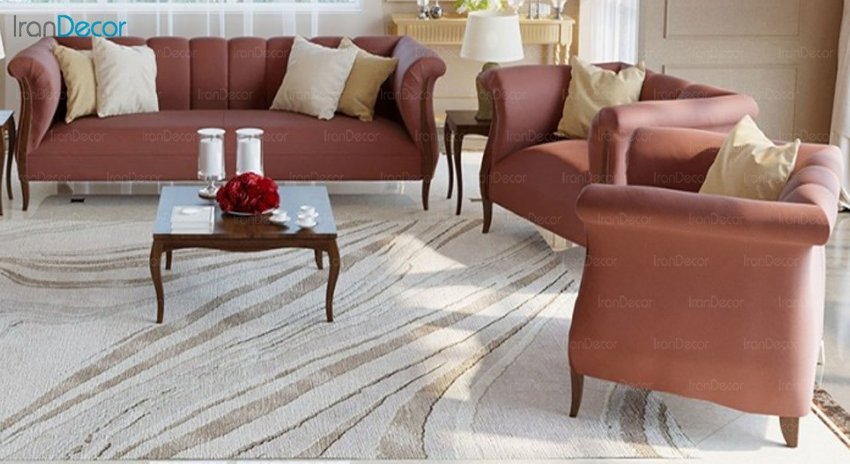 سرویس مبل پذیرایی نیلپر مدل آندرسا Andersa NHSS882